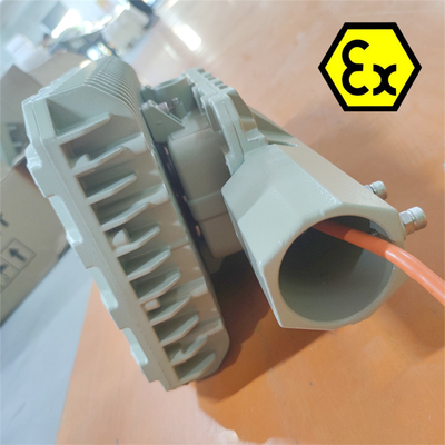 Ex d ATEX LED แสงสี่เหลี่ยมกันระเบิด 4000K Dimmable 90-295V สําหรับ EPC แสงอุตสาหกรรมด้วย IP66 การป้องกัน OEM มี 50-250watt