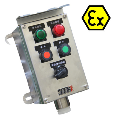 2mm Ex D E IIC T6 IP66 WF2 แผ่นควบคุมแผ่นกระจายไฟ