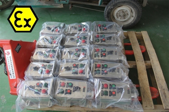 2mm Ex D E IIC T6 IP66 WF2 แผ่นควบคุมแผ่นกระจายไฟ