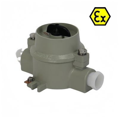 ATEX IP66 ป้องกันไฟ ป้องกันระเบิด เปลี่ยนแสง ป้องกันการกัดกร่อน 380VAC 220VAC