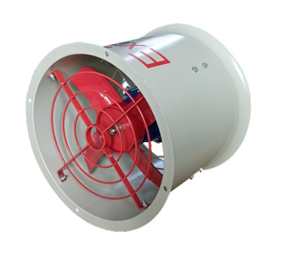 อัตราการใช้พลังงานที่ประหยัด Atex IP54 พัดลมแกนกันระเบิดที่ทนทาน 90-1500W สําหรับแพลตฟอร์มเจาะ พื้นที่เก็บของ