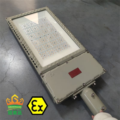 IP66 WF2  LED Explosion Proof Street Light 100w 120w 150w ATEX AC100-277V Led Explosion Proof Flood Light for Zone1 and Zone2