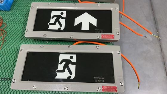 ไฟฉุกเฉิน ATEX ไม่ต้องบำรุงรักษา โซน 21 โซน 22 ประสิทธิภาพสูง ปลอดภัยโดยเนื้อแท้สำหรับวัสดุไวไฟ