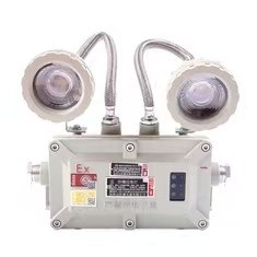 ไฟฉายฉุกเฉินกันระเบิด 2*3Watt LED 220VAC 24/36VDC สําหรับโซน 1 2