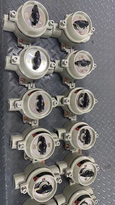 IP66 สวิตช์กันระเบิด 220V/380V 10A เหมาะสําหรับสภาพแวดล้อมที่เกิดระเบิด