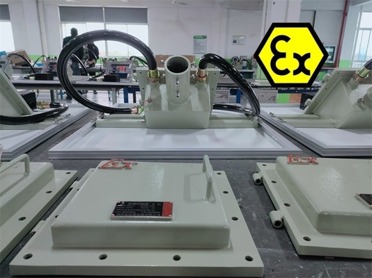 โคมไฟดวงอาทิตย์ที่ป้องกันระเบิด Atex IECEx ยอมรับ WF2 IP66 100 Watt 140lm
