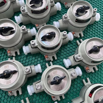 Ip66 ป้องกันฝุ่น ป้องกันระเบิด ปุ่มรักษาอุปกรณ์ให้พ้นฝุ่น