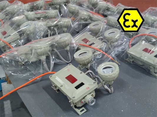 2x5W IP65 โคมไฟฉุกเฉิน LED กันระเบิด