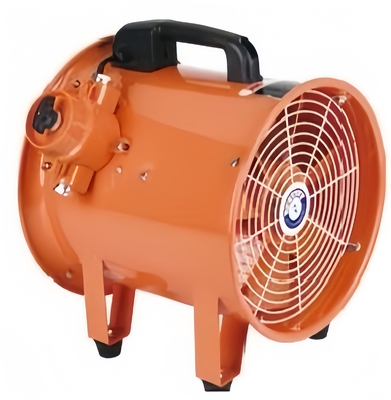 พัดลมระบายอากาศแบบพกพาป้องกันการระเบิด ATEX Certified RPM 2800 – การออกแบบป้องกันเปลวไฟสำหรับพื้นที่อันตราย Zone 1 / Division 1, สภาพแวดล้อมที่จำแนกตาม T1~T4