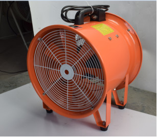 อัตราการใช้พลังงานที่ประหยัด Atex IP54 พัดลมแกนกันระเบิดที่ทนทาน 90-1500W สําหรับแพลตฟอร์มเจาะ พื้นที่เก็บของ