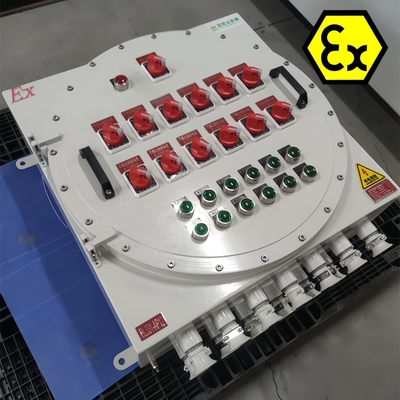 380VAC แผ่นกันไฟ ปรับแต่งเคเบิลเข้า CNEX ATEX
