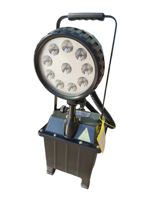 10 * 3W กันระเบิด LED ไฟทํางานพกพา GRP พลาสติกทั้ง ATEX ได้รับการอนุมัติสําหรับเขตน้ํามันก๊าซทะเล1