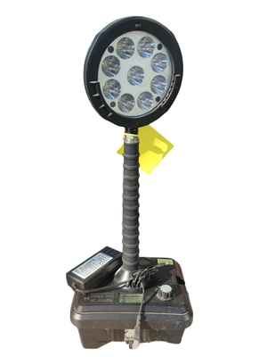 โซนที่ 1 Offshore Onshore Explosion Proof พกพา LED การประกายแสงงาน พลาสติกเต็ม GRP 100-295VAC สําหรับน้ํามันอันตราย