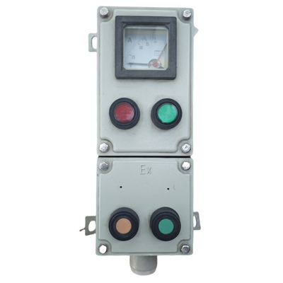 90-295V ATEX สถานีควบคุมกันเพลิง ป้องกันน้ํา ป้องกันการบดผิวเคลือบสําหรับสิ่งแวดล้อมอันตราย Offshore Zone1 2