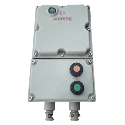 ATEX เครื่องเริ่มเครื่องยนต์กันระเบิด IIC อลูมิเนียมเกรดเรือ IP66 WF2 สําหรับ Div1 โซน1 แสงกันไฟอันตราย