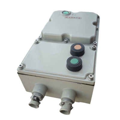 ATEX เครื่องเริ่มเครื่องยนต์กันระเบิด IIC อลูมิเนียมเกรดเรือ IP66 WF2 สําหรับ Div1 โซน1 แสงกันไฟอันตราย