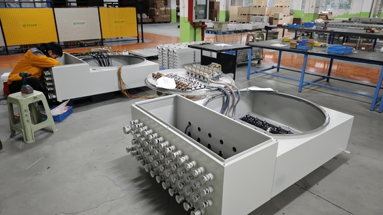 ATEX 380V แผนควบคุมกันไฟ แผนกระจายพลังงานอุตสาหกรรม วัสดุอะลูมิเนียม ป้องกันการบด IP66 สําหรับเขตอันตราย