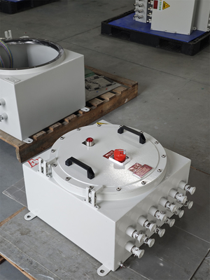 สถานีควบคุมที่ประหยัดพลังงาน ATEX กันระเบิด กล่องควบคุมไฟฟ้ากันไฟ 220/380Vac G1/2", G3/4", G1, G1.1/4", G1.1/2", G2