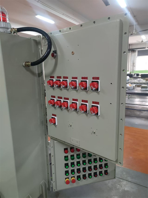 สถานีควบคุมที่ประหยัดพลังงาน ATEX กันระเบิด กล่องควบคุมไฟฟ้ากันไฟ 220/380Vac G1/2", G3/4", G1, G1.1/4", G1.1/2", G2
