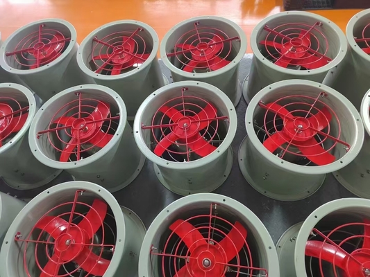 ATEX CNEX รับรอง IP54 พัดลมอัดลมกันระเบิด สําหรับภาค1 2 21 22 พื้นที่ 2000-10800m3/h