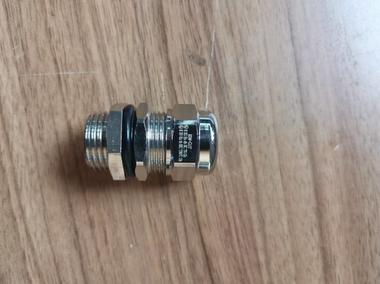 CE ROHS ISO9001 IP68 Ex Proof Cable Gland With ISO Metric Thread สําหรับกว้างเคเบิล 6-14 มม