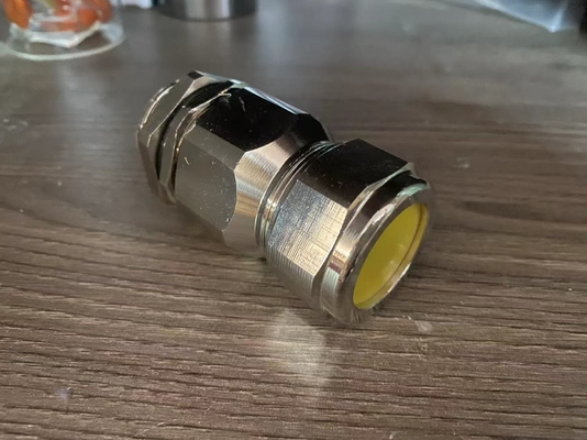 IP68 เรต Ex Proof Single Wire Armor Cable Gland CE ISO ROHS ผ่านสําหรับการติดตั้งกันไฟ