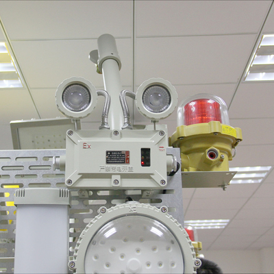 อลูมิเนียมประเภทเรือ กันระเบิด LED Flood Light CRI Ra≥80 Ex Code Ex Tb IIIC T80°C Db