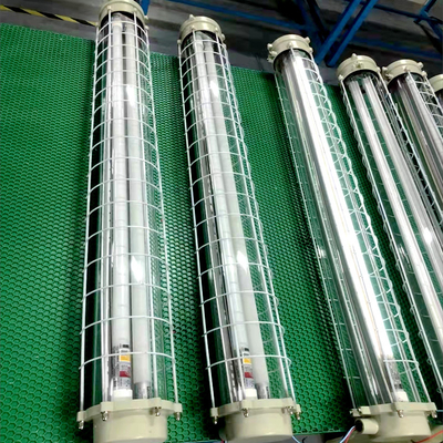 Ex Tb IIIC T80°C Db 2*18w/2*36w แสงหลอดแสงกันระเบิด มีประสิทธิภาพแสง 100lm/w
