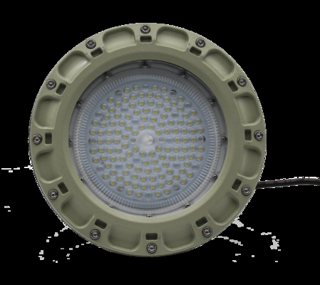 ไฟ LED High Bay กันระเบิด ATEX ที่ได้รับการรับรอง IP66 สำหรับสภาพแวดล้อมน้ำมัน ก๊าซ เคมี และการทำเหมือง ประสิทธิภาพ 160lm/w