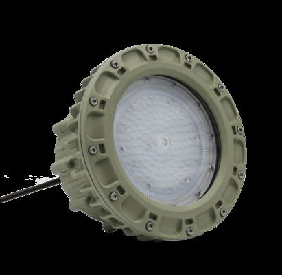 ไฟ LED High Bay กันระเบิด ATEX ที่ได้รับการรับรอง IP66 สำหรับสภาพแวดล้อมน้ำมัน ก๊าซ เคมี และการทำเหมือง ประสิทธิภาพ 160lm/w
