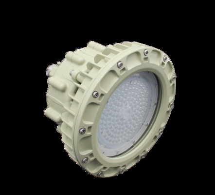 ไฟ LED อ่าวสูงแบบกันระเบิดสำหรับติดตั้งแบบวงเล็บ ได้รับการรับรอง ATEX IECEx CNEX IP66 ไฟส่องสว่างสำหรับอุตสาหกรรมสำหรับพื้นที่อันตราย