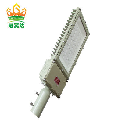 ไฟถนน LED โซลาร์เซลล์กันระเบิด ATEX IP66 ไม่ต้องบำรุงรักษา สำหรับสถานีบริการน้ำมัน โรงงานเคมี คลังน้ำมัน ท่าเรือ