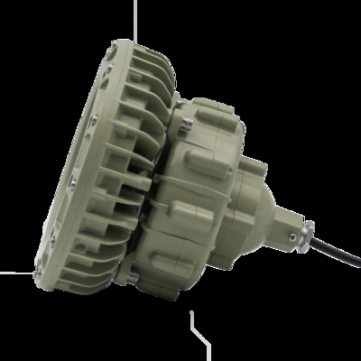 โคมไฟ LED ป้องกันการระเบิด IP66 ATEX IECEx | ไฟส่องสว่างป้องกันการระเบิด ป้องกันฝุ่น และทนความชื้นสำหรับแหล่งน้ำมันและก๊าซ โรงงานผลิตสี อุโมงค์เหมืองแร่ และโรงไฟฟ้า