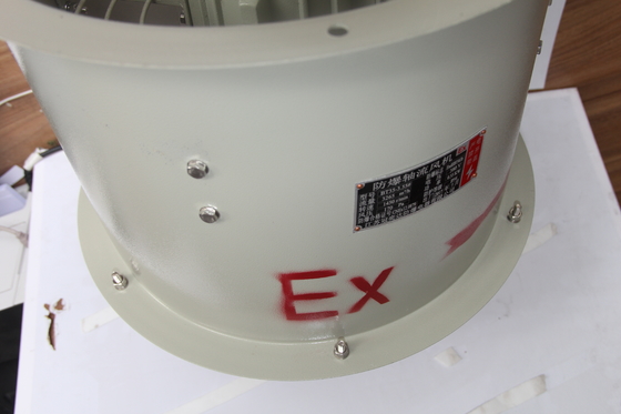 พัดลมแกนหมุนกันระเบิดที่ได้รับการรับรอง ATEX | การระบายอากาศในอุตสาหกรรมประหยัดพลังงานสำหรับโซนน้ำมัน ก๊าซ และสารเคมี
