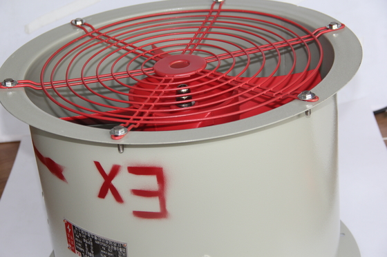 พัดลมแกนหมุนกันระเบิดที่ได้รับการรับรอง ATEX | การระบายอากาศในอุตสาหกรรมประหยัดพลังงานสำหรับโซนน้ำมัน ก๊าซ และสารเคมี