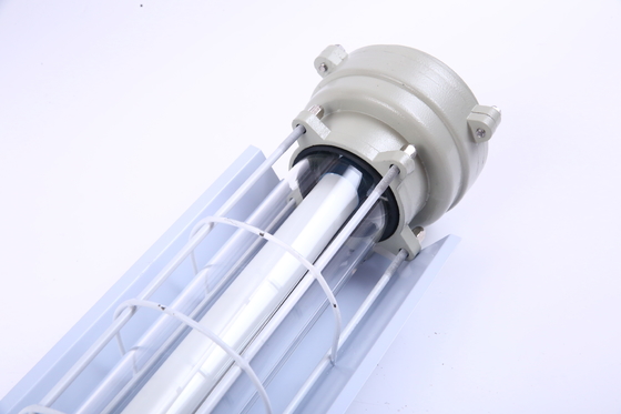 ทนทาน ATEX กันระเบิด LED ไฟฟ้าเส้นตรง 100lm / w IP66 สําหรับสภาพแวดล้อมที่ชื้น โซน 21 และ 22 ทนทานต่อการกัดกร่อน