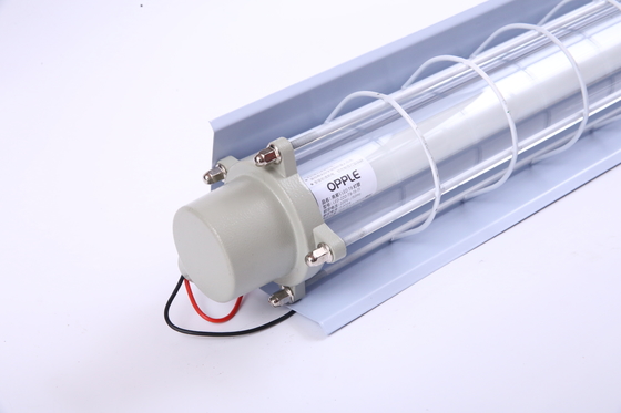 ทนทาน ATEX กันระเบิด LED ไฟฟ้าเส้นตรง 100lm / w IP66 สําหรับสภาพแวดล้อมที่ชื้น โซน 21 และ 22 ทนทานต่อการกัดกร่อน