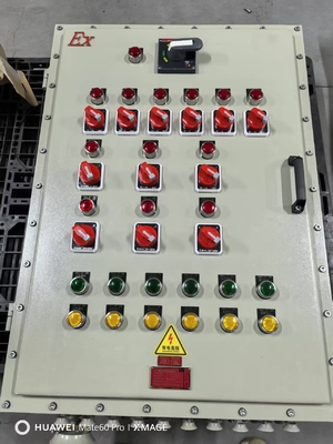 IP65 กระดานป้องกันระเบิด Box With Powder Coating Finish อลูมิเนียม ≤225A กระดานป้องกันระเบิดแรงดัน