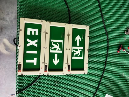 ป้ายทางออกกันระเบิด LED 220V 3W ได้รับการรับรอง ATEX CNEX