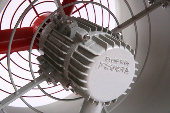 พัดลมแกน ATEX BAF 250-750W IP54 สำหรับจัดเก็บสารเคมี 4687 ลบ.ม./นาที ระบบระบายอากาศป้องกันการระเบิด CFM 2273-18250 ลบ.ม./ชม. สัญลักษณ์ Ex Ex Db IIB