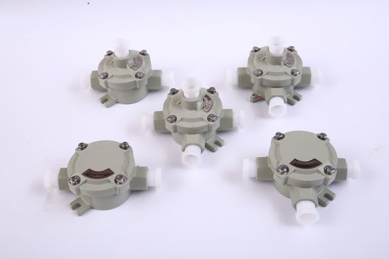 การรับรอง ATEX IP66 ห้องแยกกันระเบิด ห้องปลาย 1/2/3/4 ทาง G1/2' G3/4'