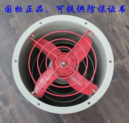 โรงงานอุตสาหกรรม IP54 220v/380v พัดลมแกนกันระเบิด กว้าง 200-750 มม พัดลมออกแกน