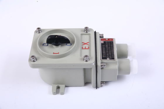 ขายร้อน AC220V / 380V อลูมิเนียมสลัด ระเบิดกันภัยเปลี่ยนสวิทช์ 5 ปีการรับประกัน Atex
