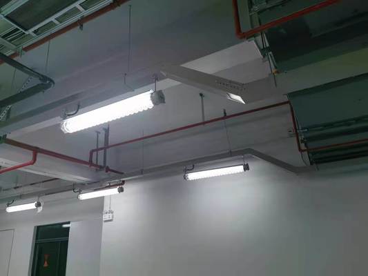 Ip66 1.2M 4Ft Led Linear Explosion Proof Lamps อุตสาหกรรม 18-36W หลอดสองหลอด