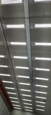 0.6M 1.2M 100LM/W สาย LED กันระเบิด 36w โคมไฟอุตสาหกรรมปลอดภัย T6 LED เหล็ก กันระเบิด สายแสง