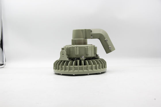 ATEX IECEx ไฟ LED High Bay สำหรับอุตสาหกรรม 100W 150W 200W โคมไฟป้องกันการระเบิดพร้อมตัวเครื่องอะลูมิเนียม 5700K CCT IP66