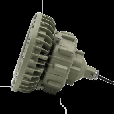 ATEX IECEx ไฟ LED High Bay สำหรับอุตสาหกรรม 100W 150W 200W โคมไฟป้องกันการระเบิดพร้อมตัวเครื่องอะลูมิเนียม 5700K CCT IP66