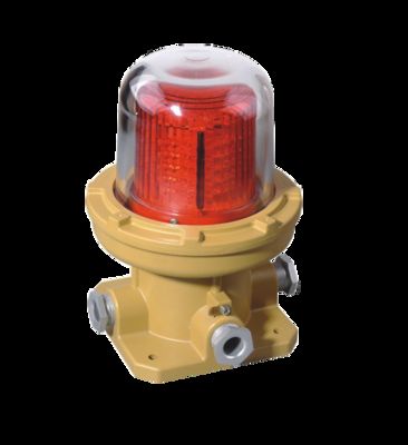 Emergency Start Time Less Than 0.3 Seconds Explosion Proof Alarm Lights Green Standby Current 50 Milliampere Industrial Warning Light