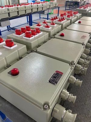 สวิทช์กันระเบิด 10A 2 ต้น สเปคเคเบิล 9 มิลลิเมตร 13 มิลลิเมตร เหมาะสําหรับบรรยากาศระเบิดและสถานที่อุตสาหกรรม