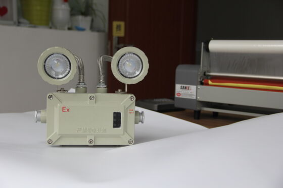 ไฟฉายฉุกเฉิน Twin Spots เวลาฉุกเฉิน 90 นาที ไฟฉายฉุกเฉิน Led Explosion Proof 2-3W Double Twin Head